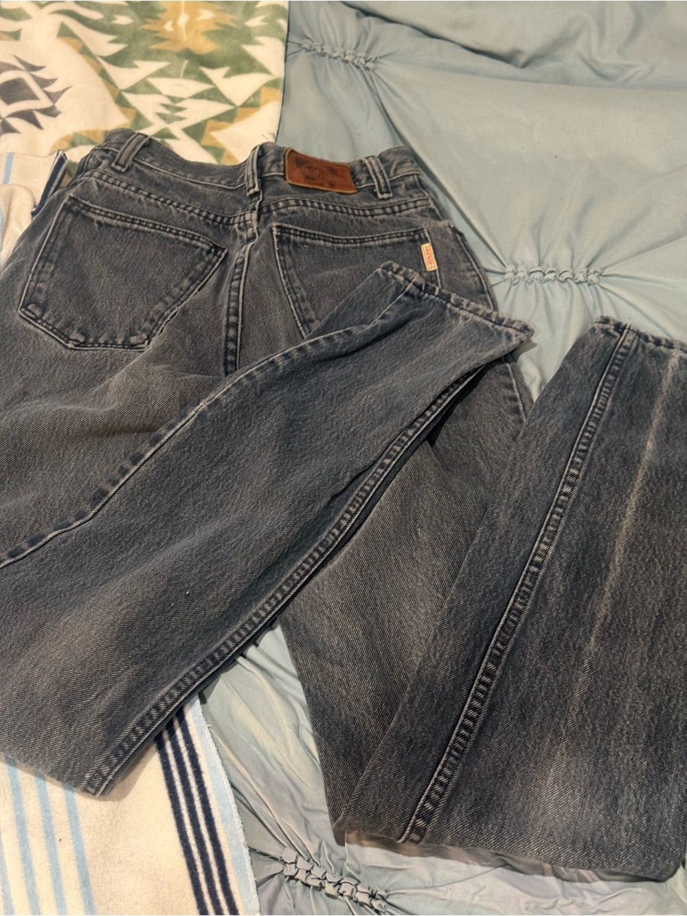 Vintage BRODY Womens Black Denim Jeans - Classic Straight Fit